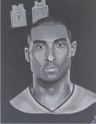 Influential Humans — Kobe Bryant, ART by J.C.F.