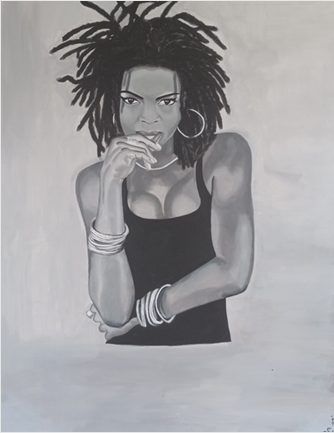 Influential Humans — Lauryn Hill, ART by J.C.F.